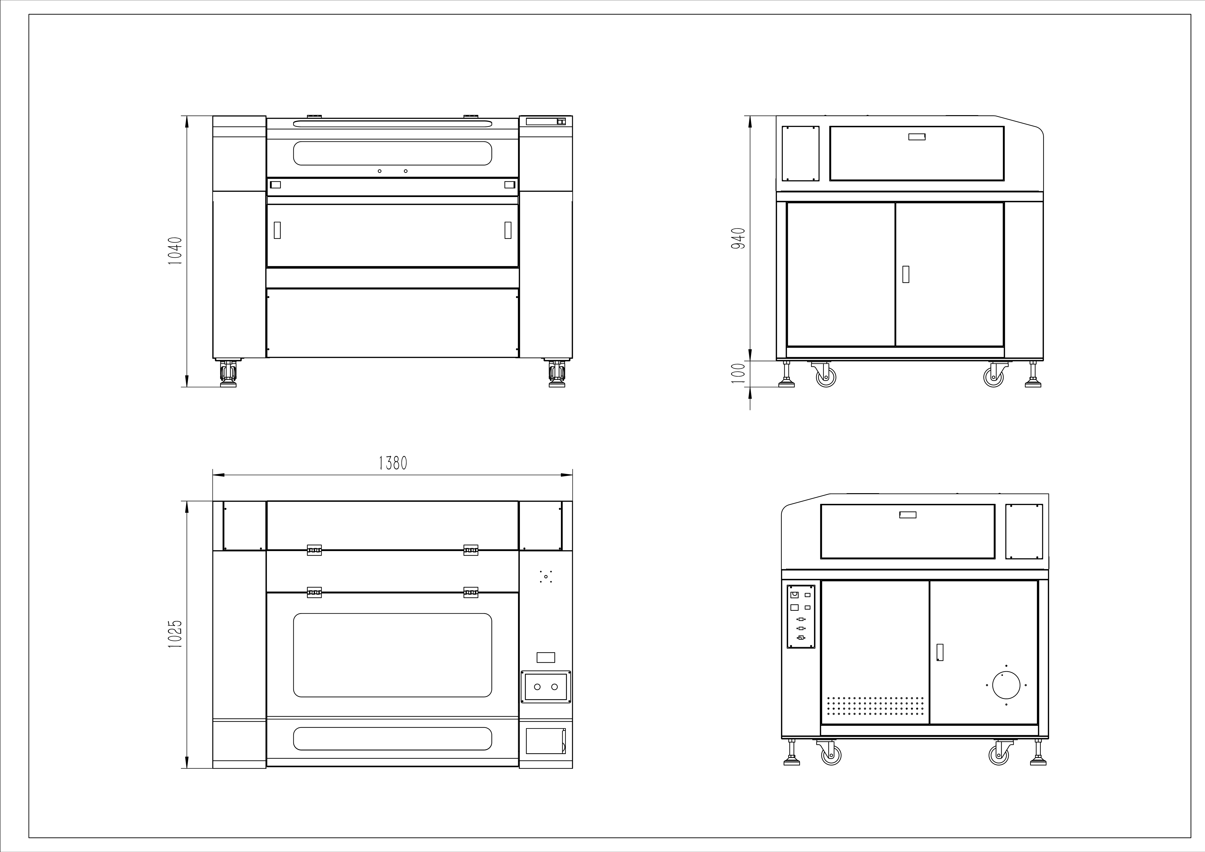 80W - 180W Wood Laser Cutter 10 Cortadora láser de madera de 80W - 180W 10